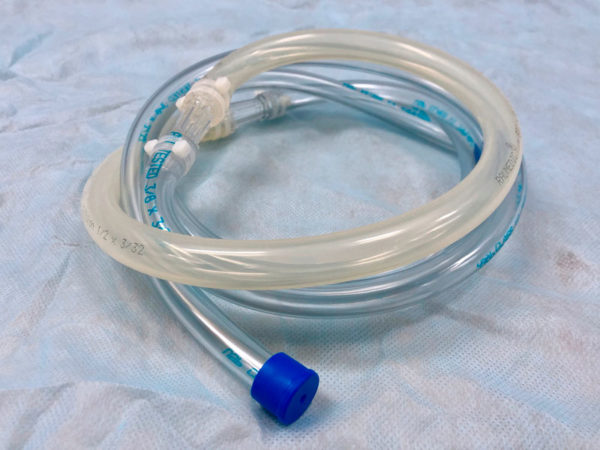 Silicone tubing for medical