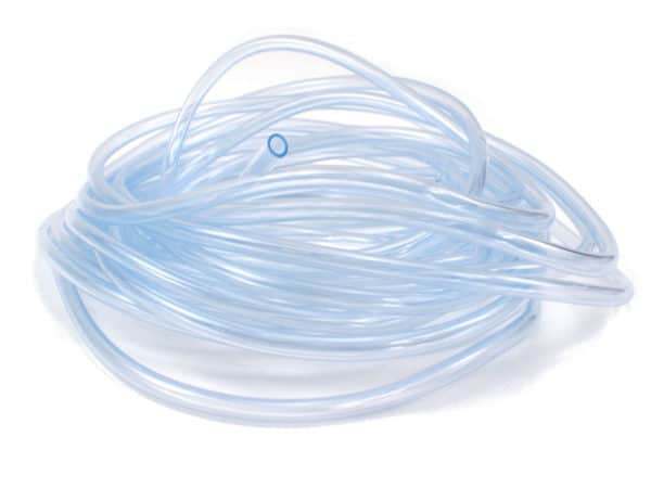 Silicone tubing without talcum